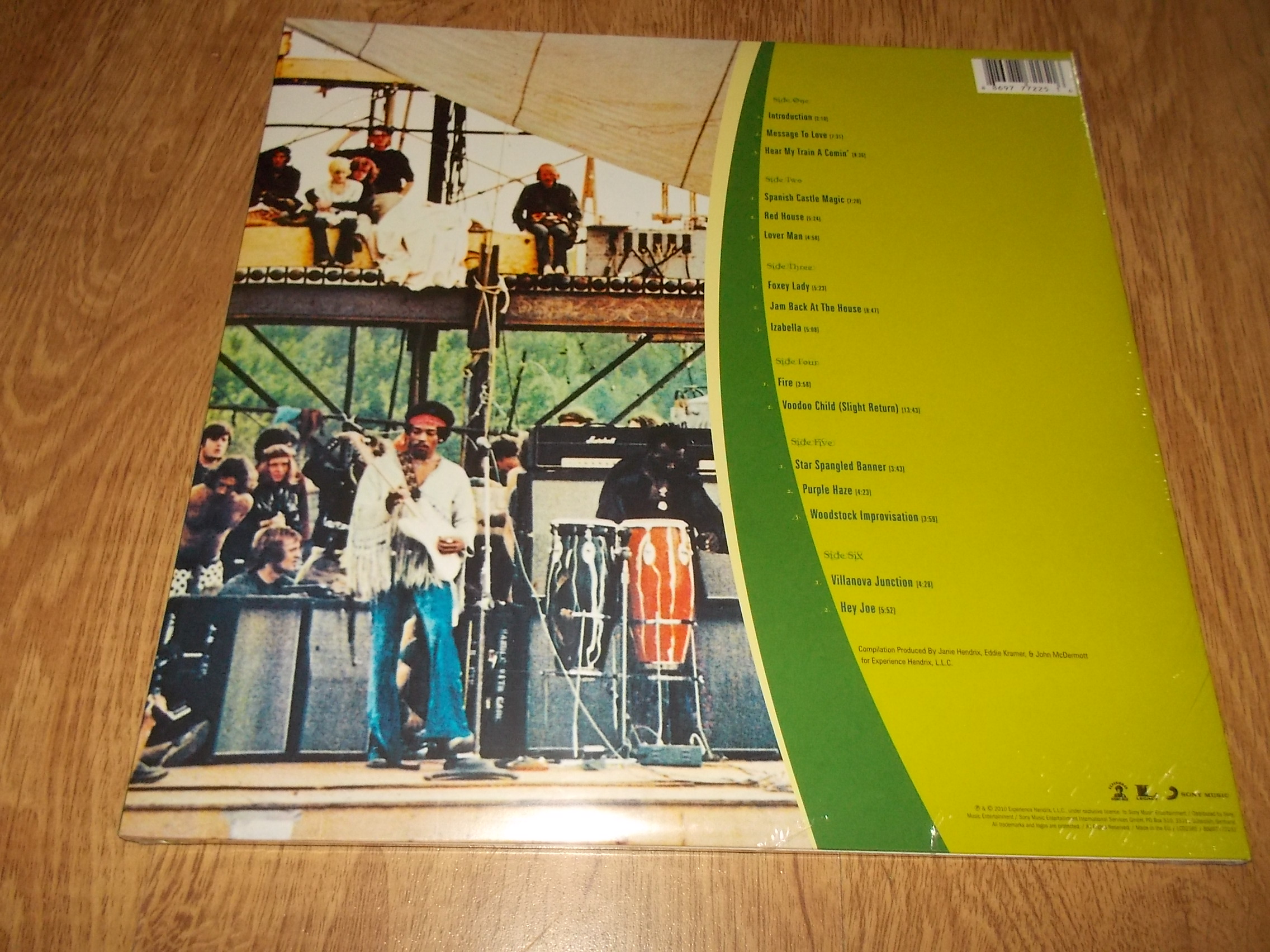 Jimi Hendrix - Live At Woodstock (3Vinyl-LP)