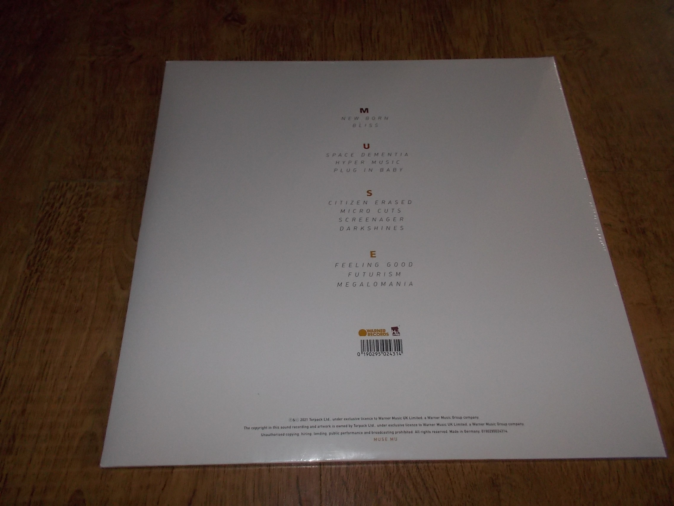Muse - Origin Of Symmetry - Anniversary Remixx (2Vinyl-LP)