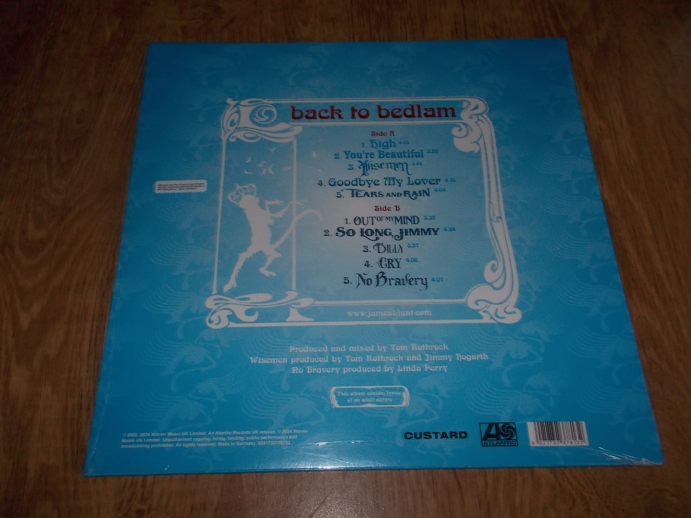 James Blunt - Back To Bedlam - Anniversary Edition - Red (Vinyl-LP)