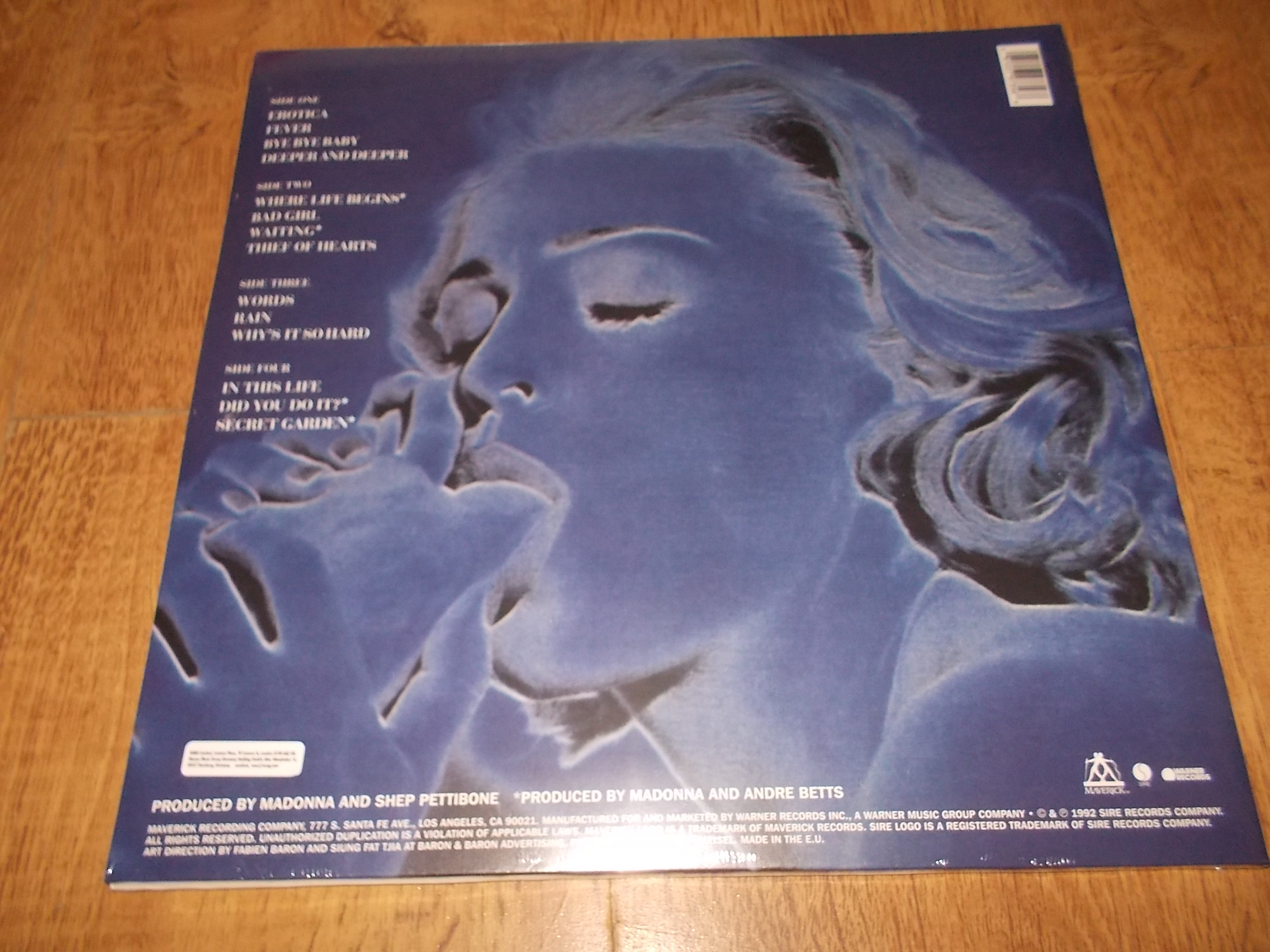 Madonna - Erotica (2Vinyl-LP)