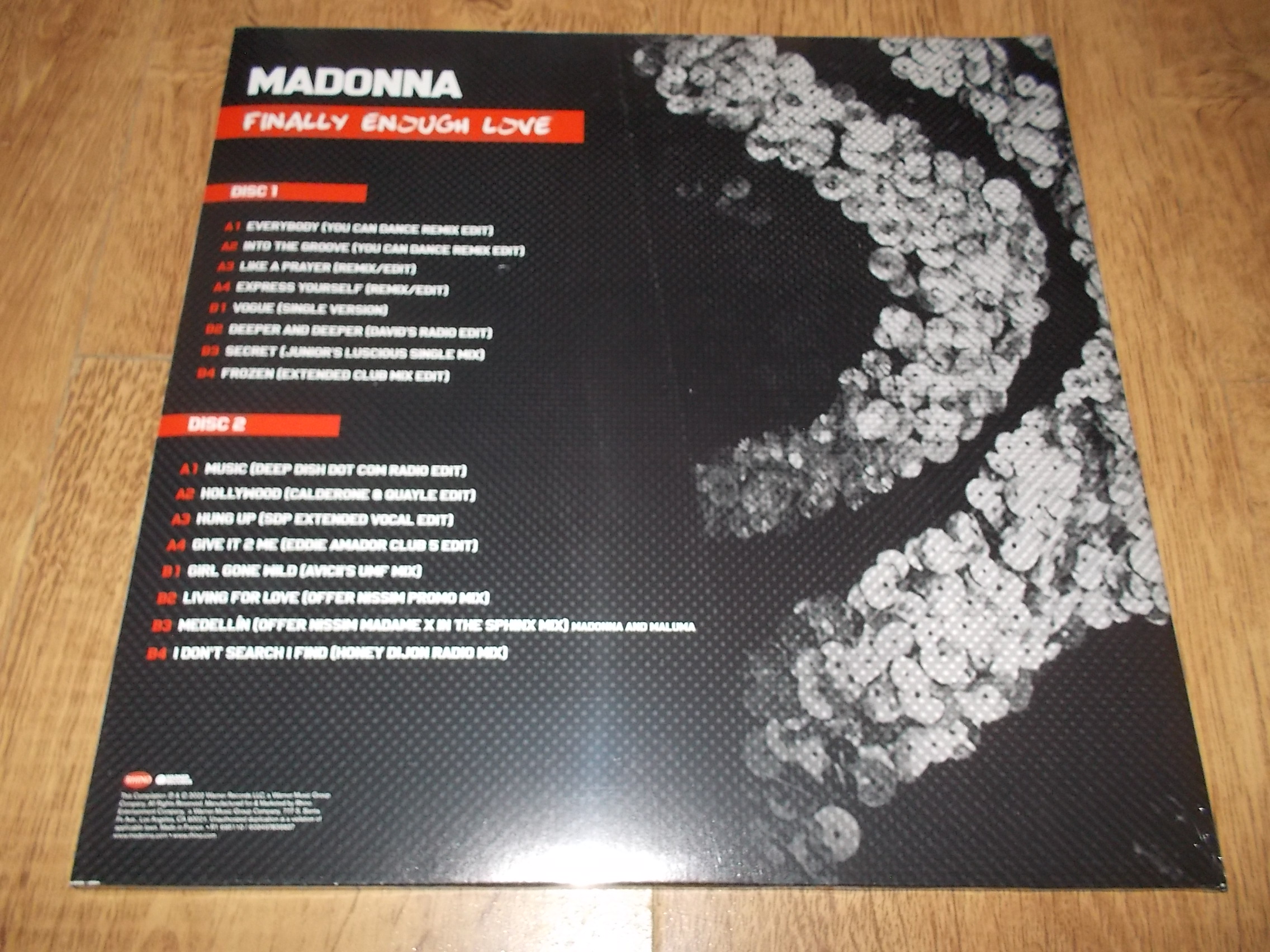 Madonna - Finally Enough Love (2Vinyl-LP)