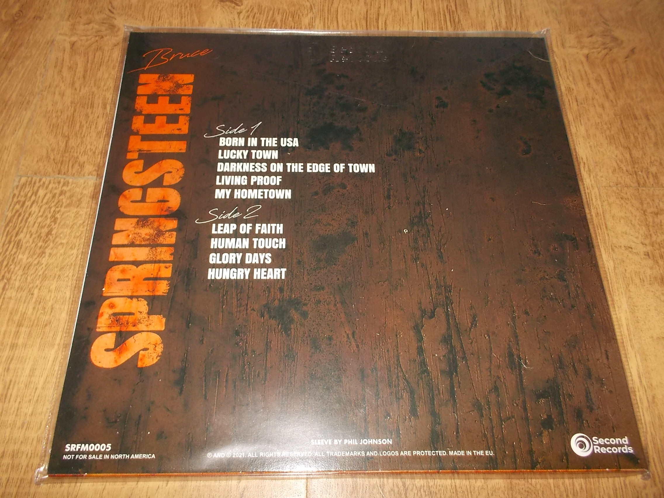 Bruce Springsteen - Live In Hollywood (WNEW FM Broadcast: The Hollywood Center Studios, Hollywood, California, 5th June 1992) (Vinyl-LP)