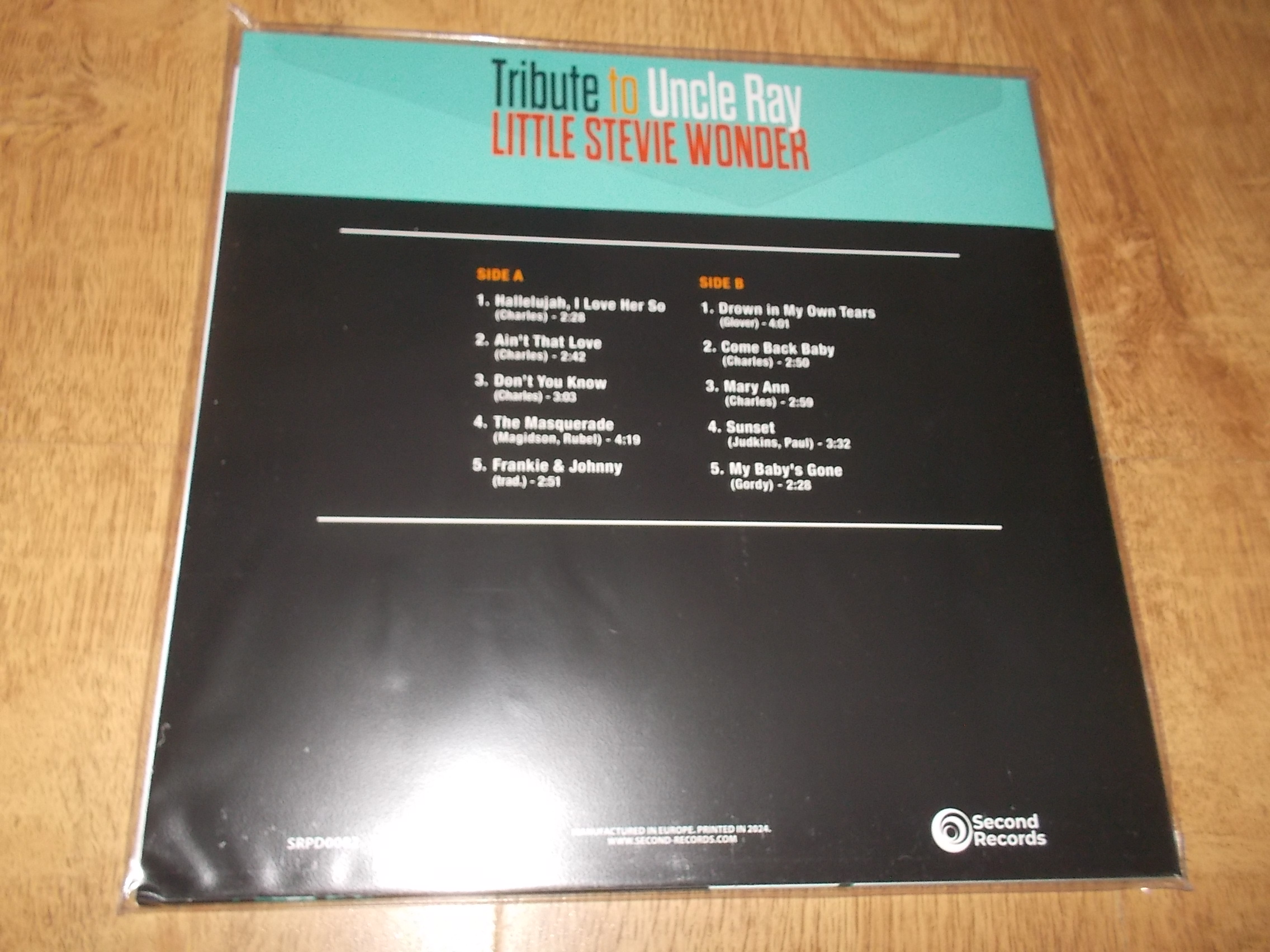 LITTLE STEVIE WONDER - Tribute To Uncle Ray (Vinyl-LP)
