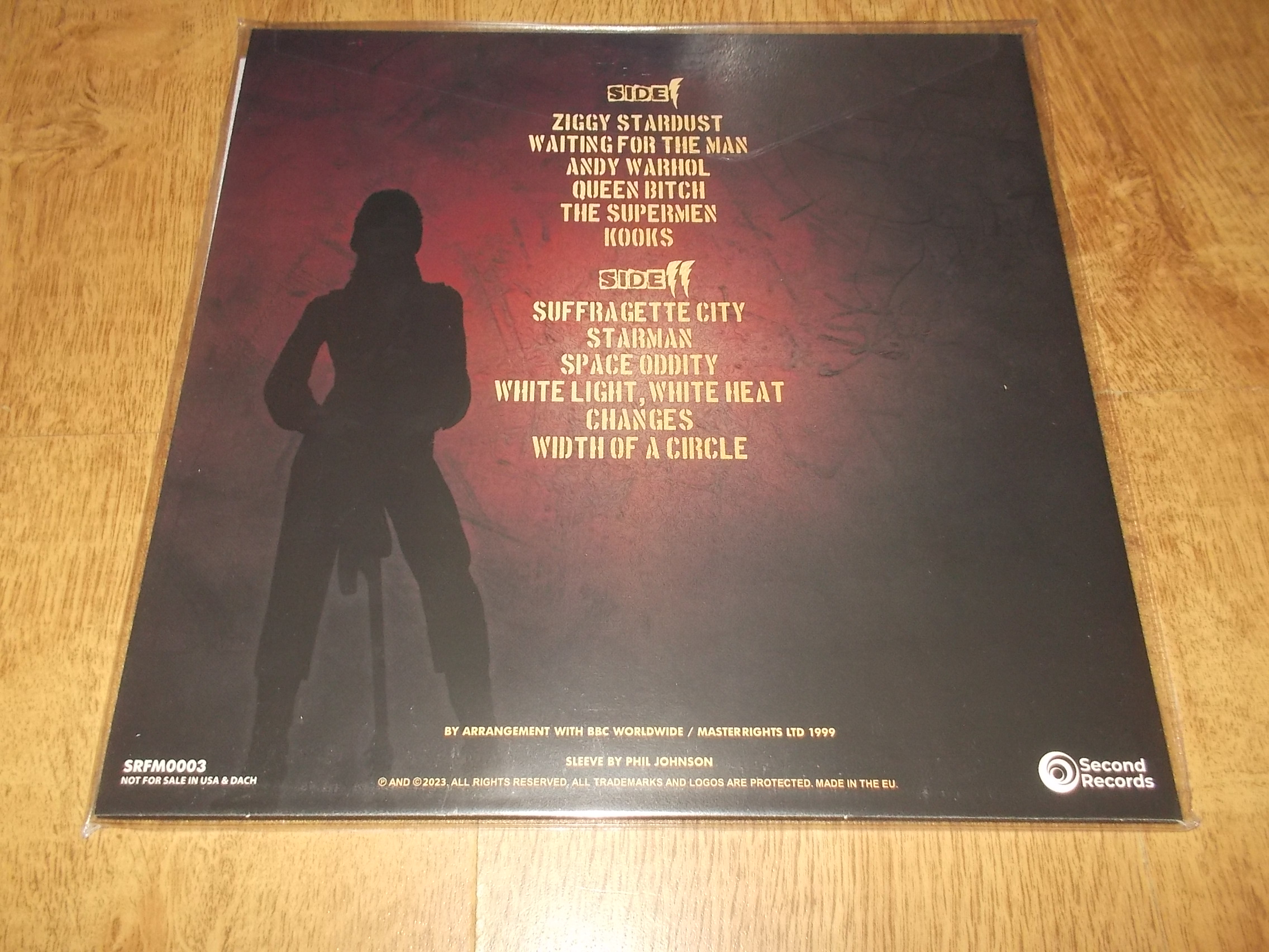 David Bowie - Live From Mars - Classic UK Radio Broadcast (Vinyl-LP) MARBLE VINYL 