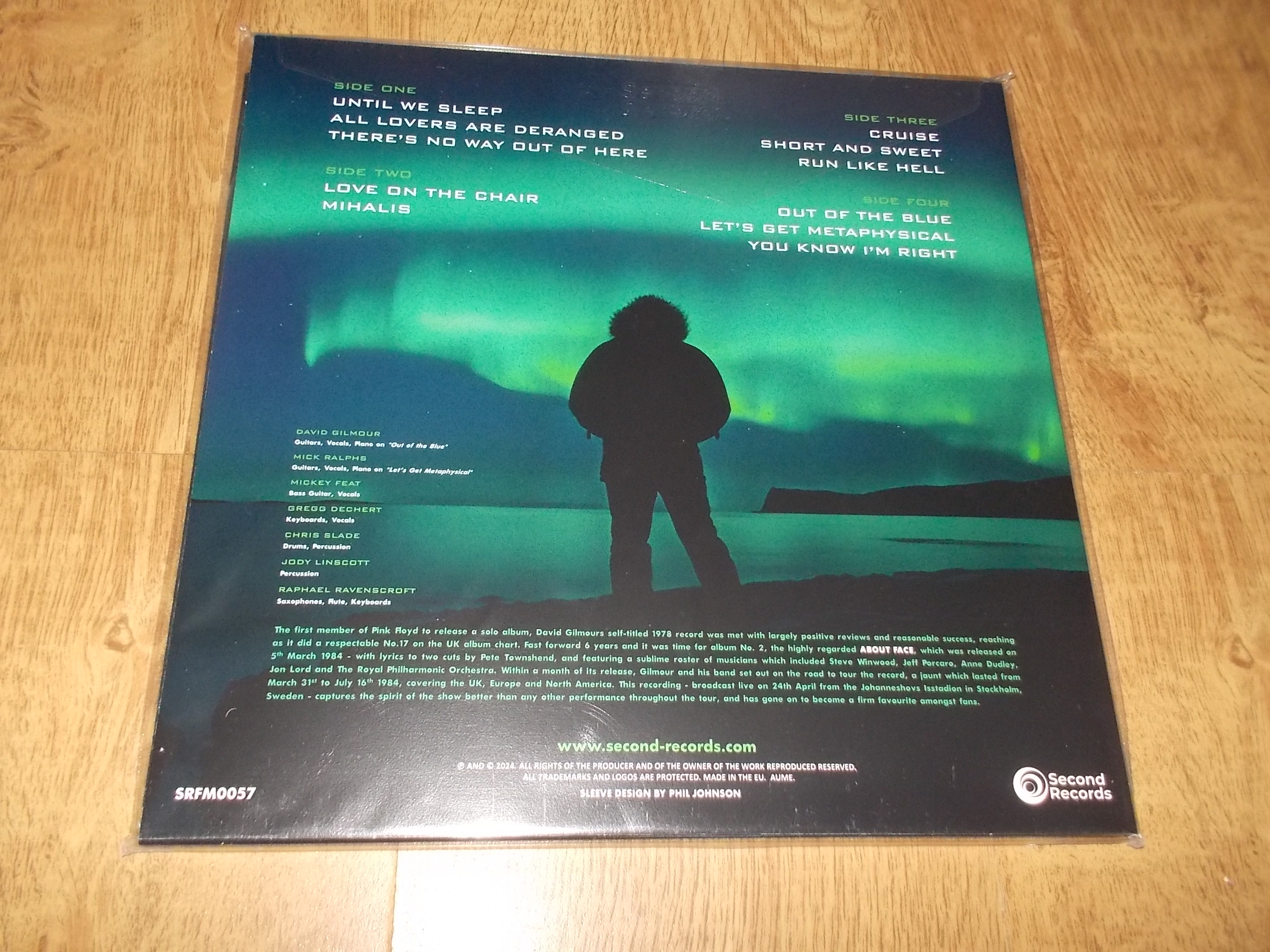 David Gilmour - Northern Lights (2Vinyl-LP) TURQUOISE VINYL