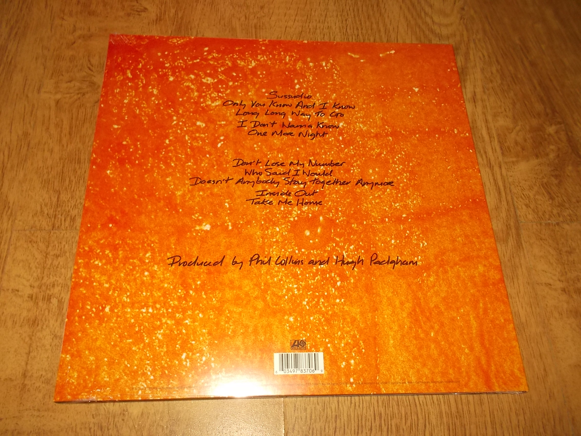 Phil Collins - No Jacket Required - Clear VINYL (Vinyl-LP)