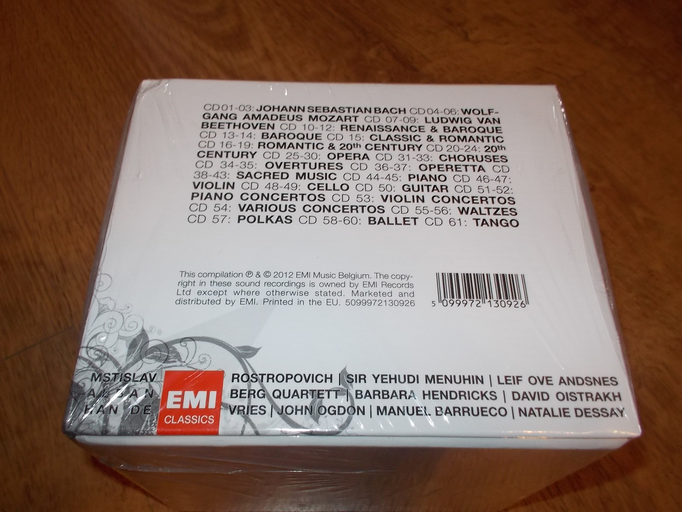Various - 1000 Classical Masterpieces (61 CD BOX)