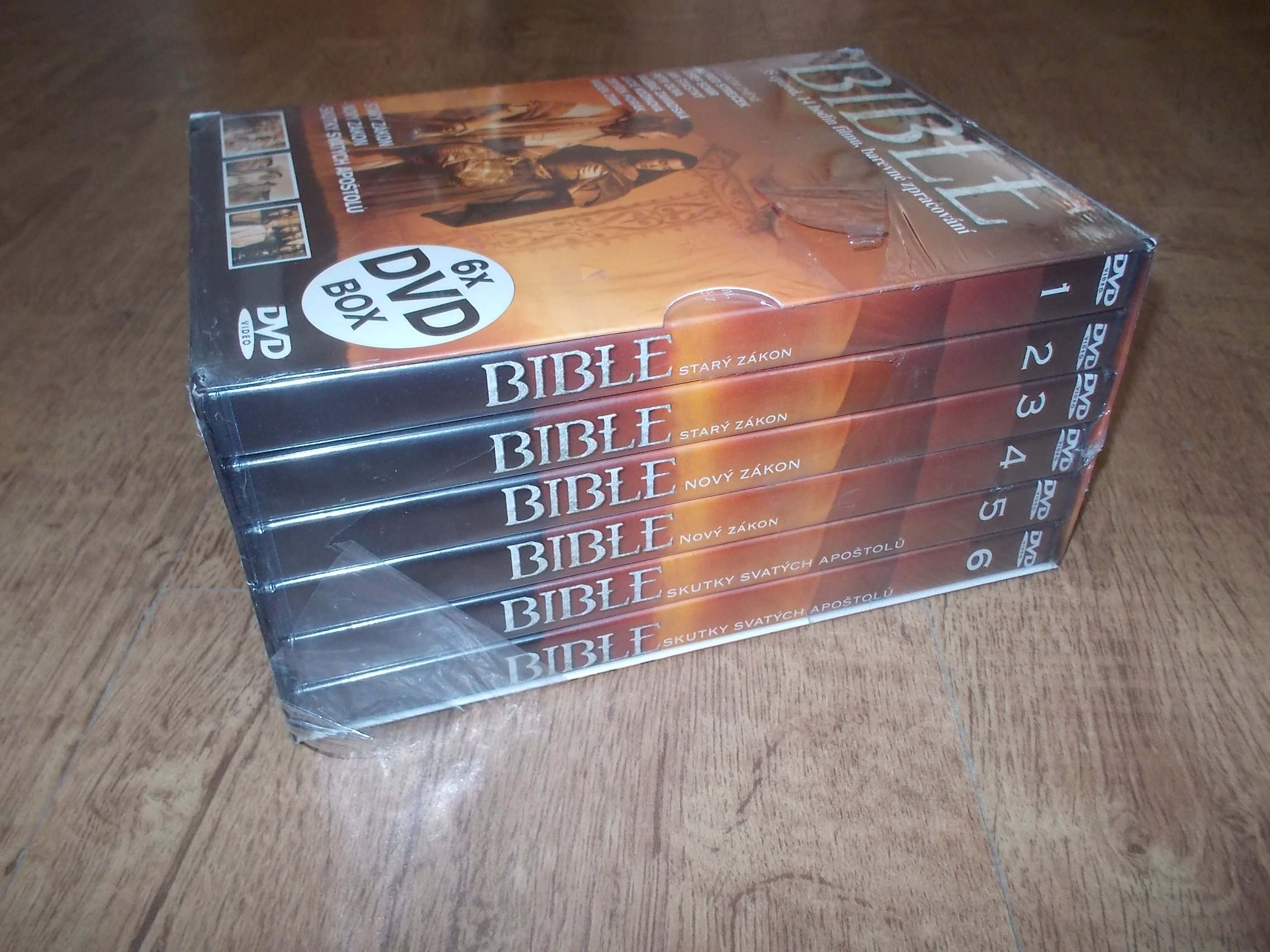  Bible (6DVD) BOX - 35 EPIZOD, 14 HOIN FILMU, BAREVNÉ ZPRACOVANÍ 