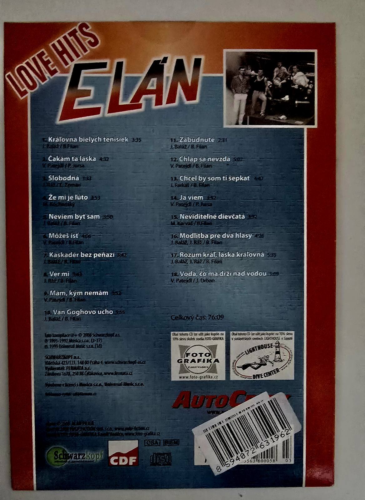 ELÁN - LOVE HITS ... 30 let s ELÁNEM (CD v pošetce)