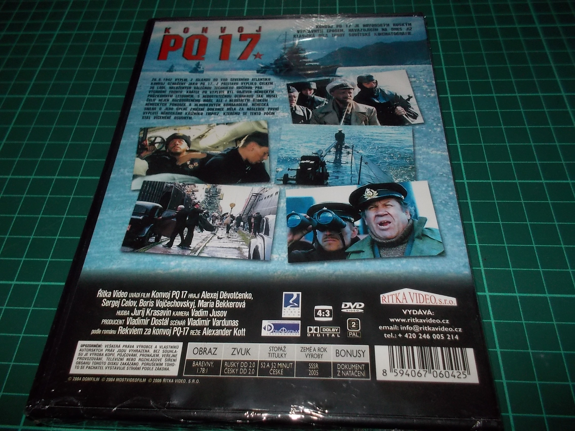 FILM - Konvoj PQ 17 ( SET 2 DVD)