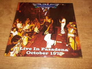 VAN HALEN - LIVE IN PASADENA  OCTOBER 1977 (Vinyl-LP)