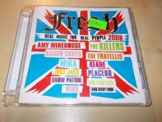 FRESH REAL MUSIC FOR REAL PEOPLE 2008 (CD) BAZAR