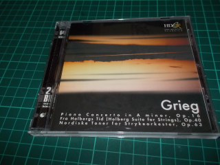 GRIEG - Piano Concerto in A minor, Op.16 Fra Holberergs Tid,Op.40,Op. 63 (CD) BAZAR ROZBALENO 