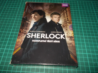 Sherlock (TV seriál) - KOMPLETNÍ TŘETÍ SÉRIE Sherlock (TV seriál) (3DVD)