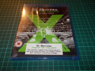 ED SHEERAN  - JUMPERS FOR GOALPOSTS - LIVE AT WEMBLEY (Blu-ray)