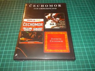 ČECHOMOR - STALO SA ŽIVĚ - COSA STALO NOVÉ - SVÁTEČNÍ... (2CD/DVD)