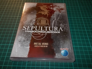 SEPULTURA - METAL VEIN - ALIVE AT ROCK IN RIO (DVD)
