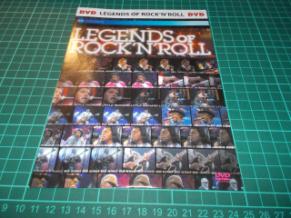 Various Artists - LEGENDS OF ROCKNROLL  (DVD v pošetce)
