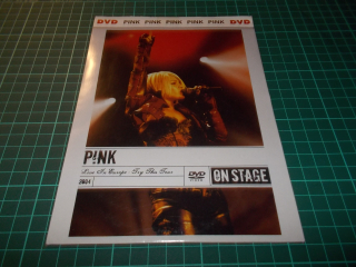 Pink (P!nk) - LIVE IN EUROPE : TRY THIS TOUR 2004 - ONE STAGE (DVD v pošetce)