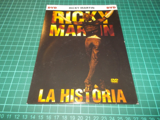 RICKY MARTIN - LA HISTORIA (DVD v pošetce)
