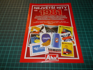Various Artists - NEJVĚTŠÍ HITY 1981 (CD v pošetce) > varianta 1981
