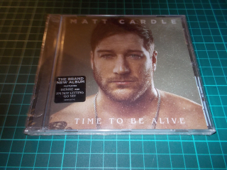 MATT CARDLE - TIME TO BE ALIVE (CD)