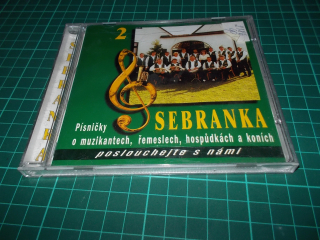 Sebranka - Písničky O Muzikantech, Řemeslech, Hospůdkách A Koních (CD) BAZAR ROZBALENO 