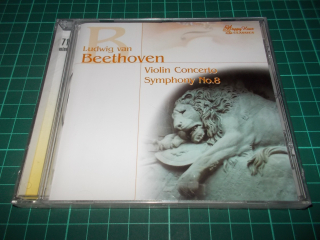 LUDWIG VAN BEETHOVEN - VIOLIN CONCERTO SYMHONY No. 8 (CD)