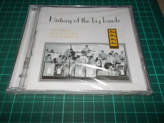 V.A. - History of the big bands - Glenn Miller, Benny Goodman, Louis Amstrong (CD)