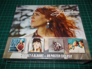 Zaz - Coffret 4 Albums + Un Poster Exclusif (4 CD BOX)