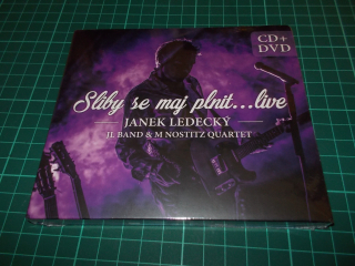 Janek Ledecký, JL Band & M Nostitz Quartet - Sliby Se Maj Plnit…Live (CD/DVD) Digipack