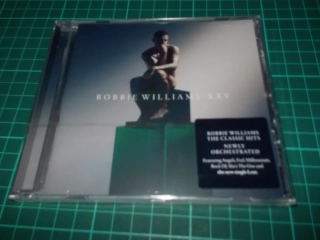 ROBBIE WILLIAMS - XXV - GREEN COVER (CD)