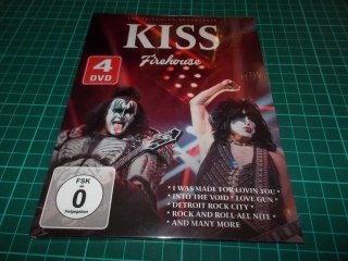 Kiss - Firehouse (The Television Broadcasts) (4DVD)
