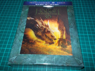 Hobit - Šmakova dračí poušť (Prodloužená verze) (Blu-ray) + 3D - 5Blu-Ray
