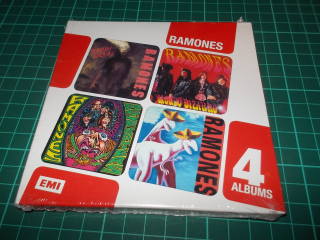 Ramones - 4 Albums: Brain Drain / Mondo Bizarro / Acid Eaters / Adios Amigos (4 CD BOX)