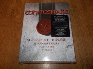 Whitesnake - Slip Of The Tongue - Super Deluxe - Box Set (6 CD + DVD)
