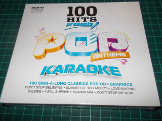 Unknown Artist - 100 Pop Anthems Karaoke (5CD+G)