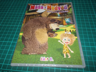 Máša a Medvěd 8: Jeskynní medvěd (DVD) Slim