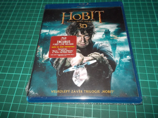 Hobit - Bitva pěti armád - 4Blu-ray (2D+3D)