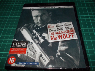 Zúčtování - The Accountant - 2Blu-ray (4K Ultra HD + Blu-ray)