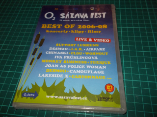 Various - O2 Sázava Fest - Best Of 2006-08 (DVD)