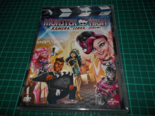 Monster High - Kamera, lebka, jedem!  (DVD)