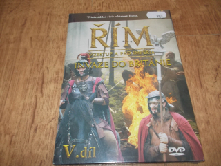 ŘÍM - VZESTUP A PÁD IMPERIA - INVAZE DO BRITÁNIE (DVD) Slim