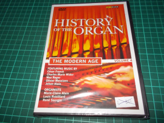 History Of The Organ - Vol. 4: The Modern Age New (DVD)