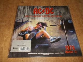AC/DC - Live At Paradise Theater - Boston 1978 AUGUST 21  (Vinyl-LP)