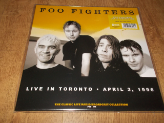 Foo Fighters - Live In Toronto 1996 - Live Broadcast - Colored YELLOW (Vinyl-LP)