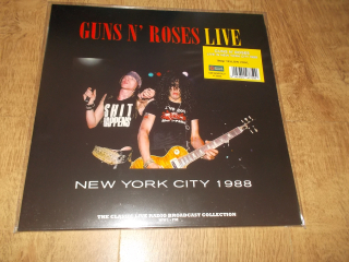 Guns N' Roses - Live (New York City 1988) (Vinyl-LP) YELLOW VINYL