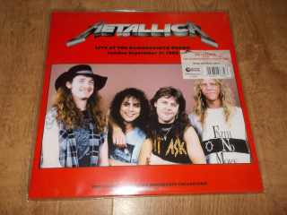 Metallica - Live At The Hammersmith Odeon 1986 (Vinyl-LP) MARBLE VINYL