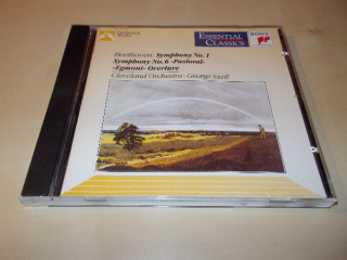 BEETHOVEN - SYMPHONIES NO. 1 @ 6 - PASTORAL - GEORGE SZELL (CD) BAZAR ROZBALENO