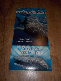 SVĚT PŘÍRODY - ŽRALOK VELRYBÍ (DVD pošetka) > varianta DVD 2